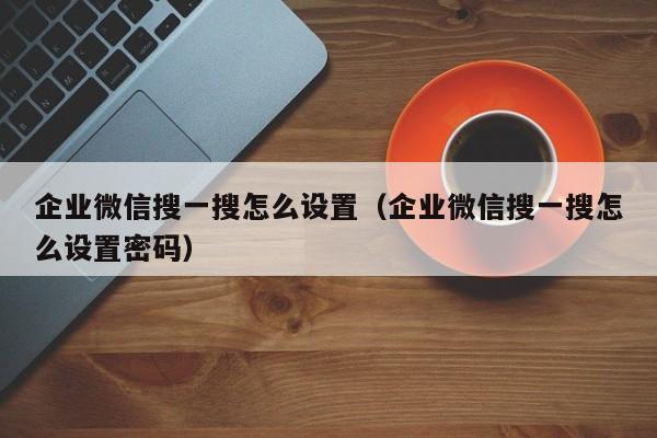 企业微信搜一搜怎么设置（企业微信搜一搜怎么设置密码）  第1张