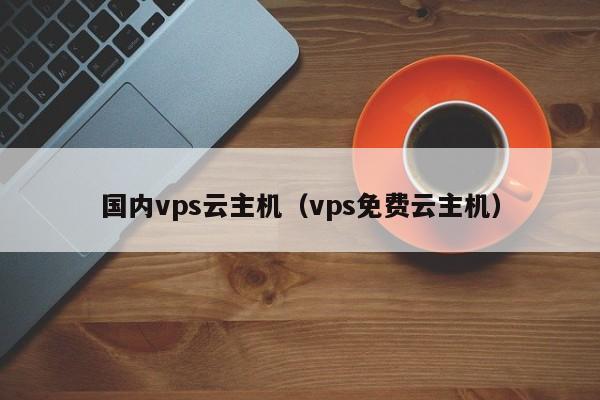 国内vps云主机（vps免费云主机）  第1张