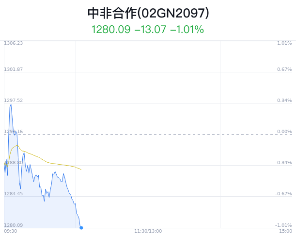 中非合作概念盘中跳水，北方国际跌0.64%  第1张