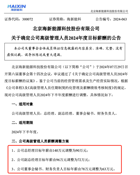 又有A股公司宣布：下调高管薪酬！  第2张